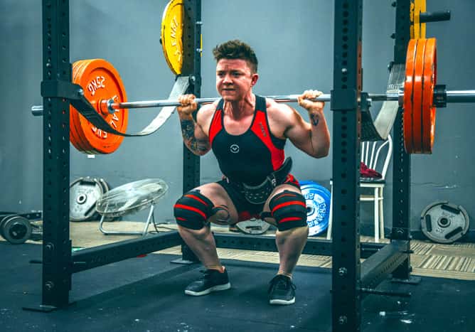 squat training 