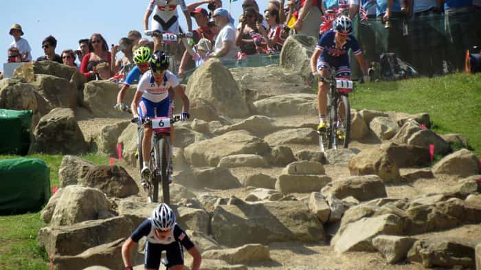 mountain biking