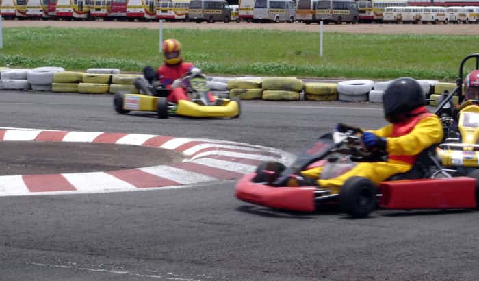 Go Karts in Action