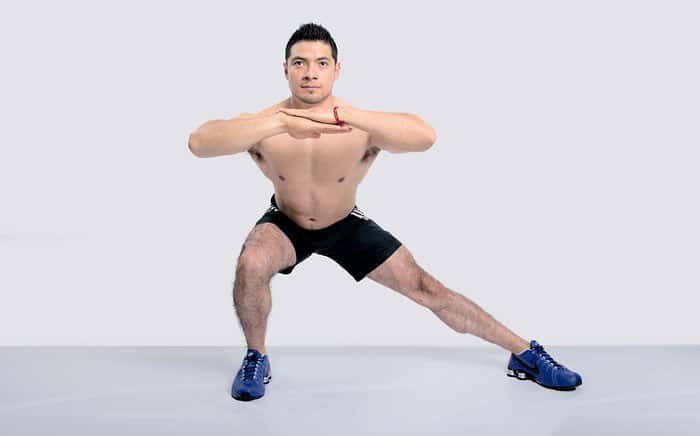 side lunge