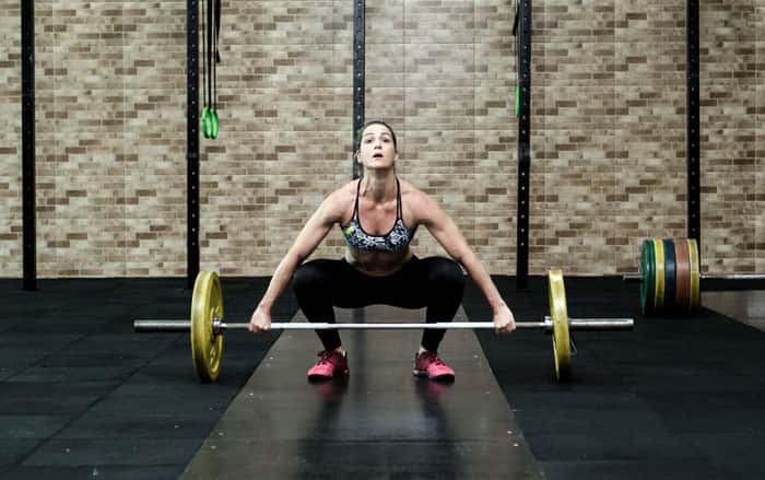 the snatch exercise