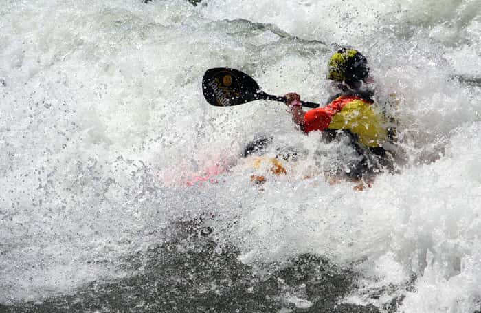 whitewater kayaking