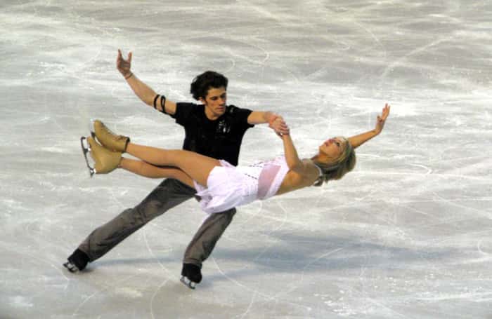 skating on ice