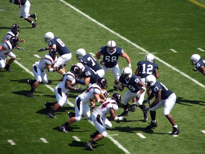 American football game
