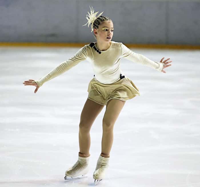 skating on ice
