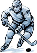 ice hockey player