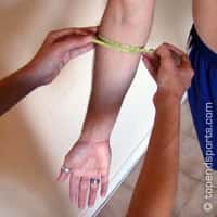 forearm girth measurement technique