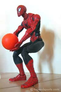 Underhand medicine ball throw test technique demonstration