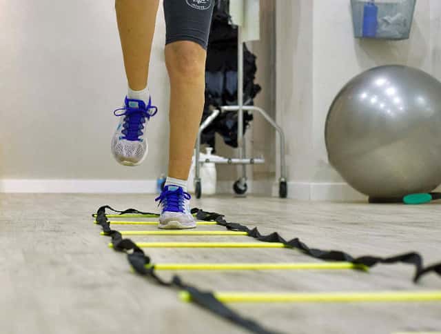 rope ladder quick feet test