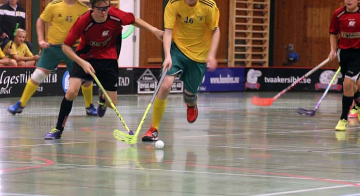 partie de floorball