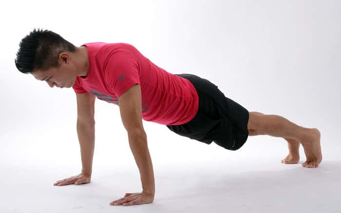 the Trunk Stability Push-Up Test