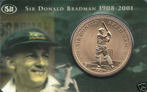 2001 Bradman Coin