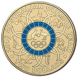 Australian Coin 2016 Rio Olympics