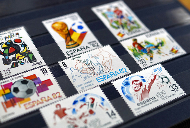 1982 World Cup stamp in Spaina
