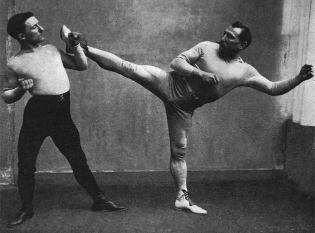 Savate is French Kickboxing