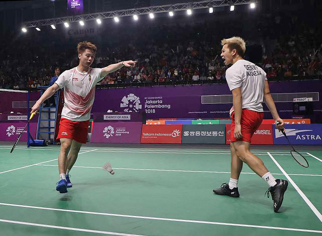 Badminton Indonesia at the 2018 Asian Games