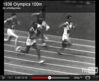 100m 1936 jesse Owens