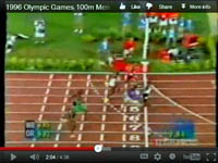 Olympic Games 100m sprint