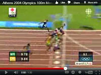 Olympic Games 100m sprint