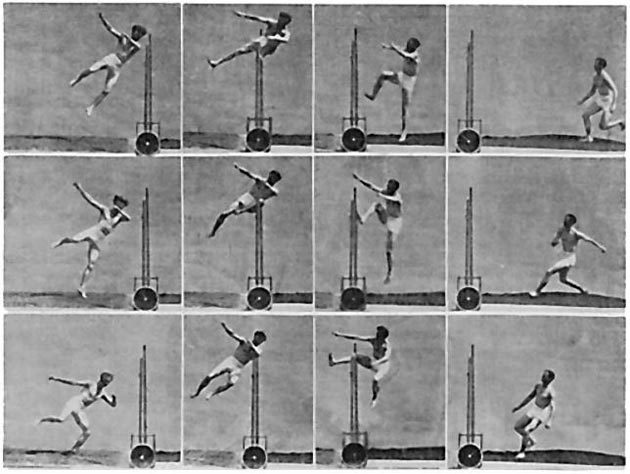 Analysis of the high jump by the world record holder Michael Sweeney (USA)