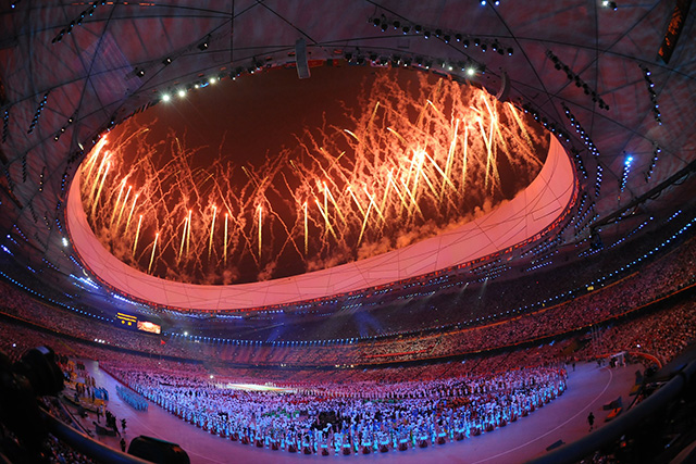 Beijing opening ceremony fireworks