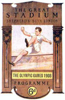 1908 Olympic Games Poster