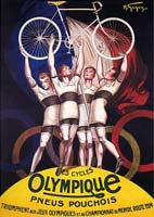 Cycling Olympic Poster