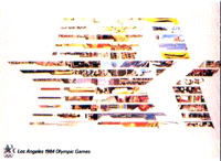 1984 LA Olympic Poster