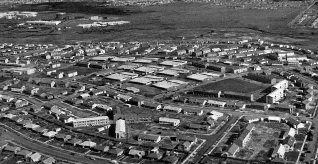 the Olympic Village in Melbourne 1956