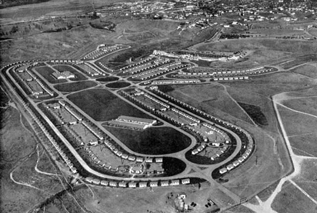 the Olympic Village in Los Angeles in 1932