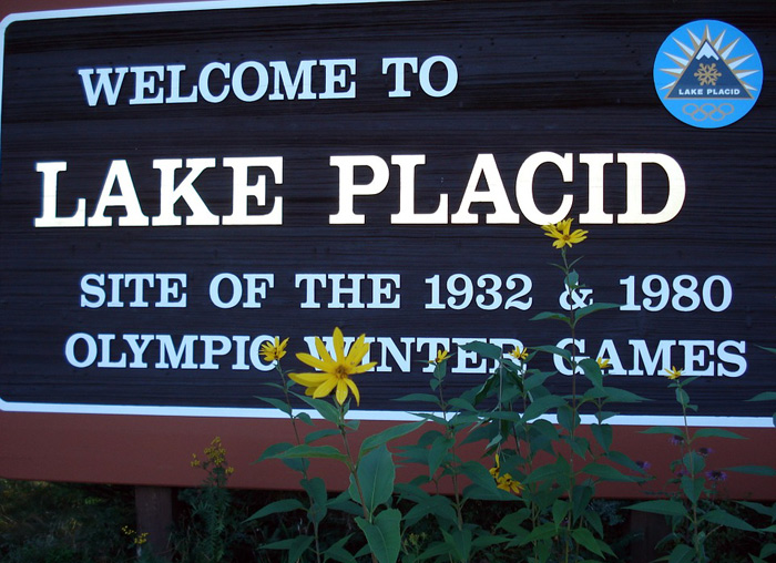 Lake Placid Sign