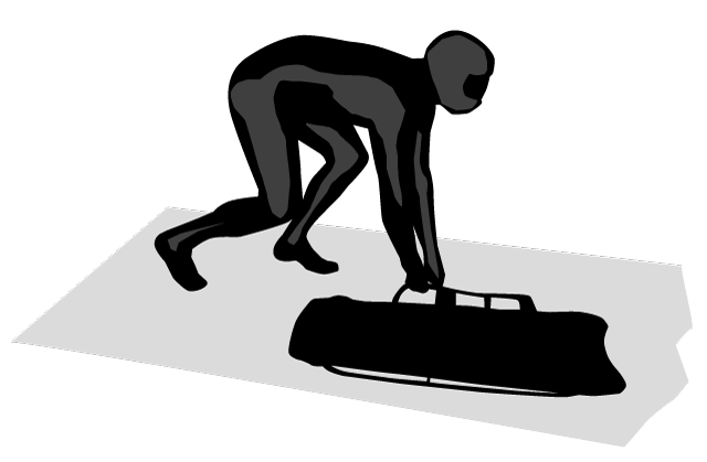 skeleton athlete