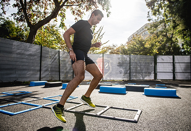 agility ladder drill