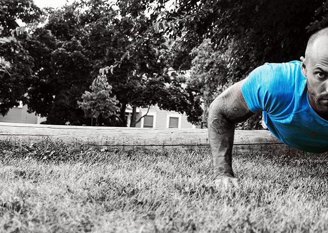 push-ups are part of the 7-minute Workout