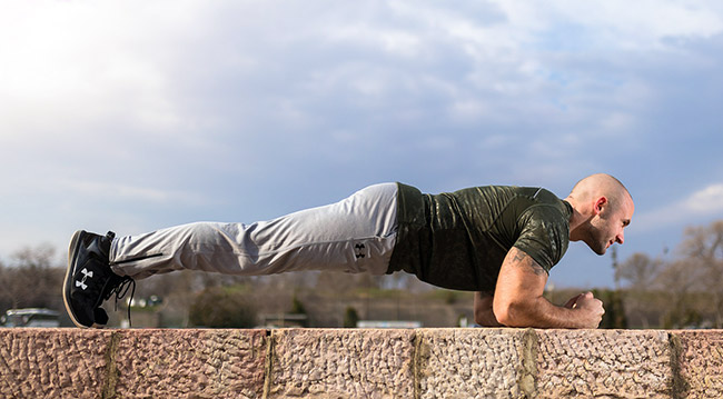 plank exercise