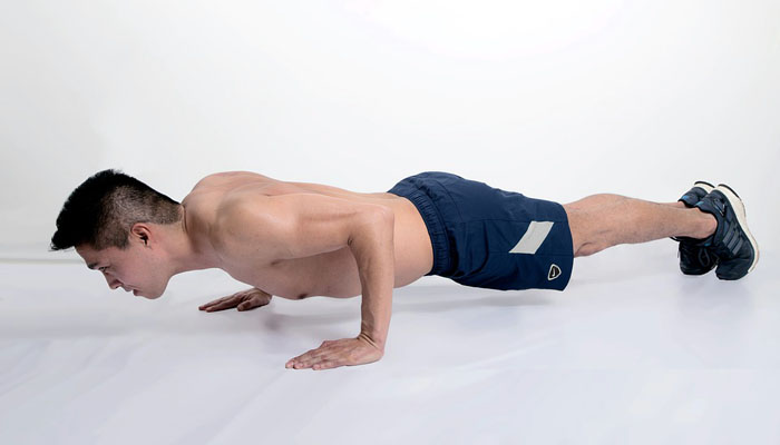 Isometric Push-Up Hold Test