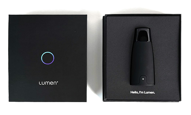 The lumen packaging is very stylish