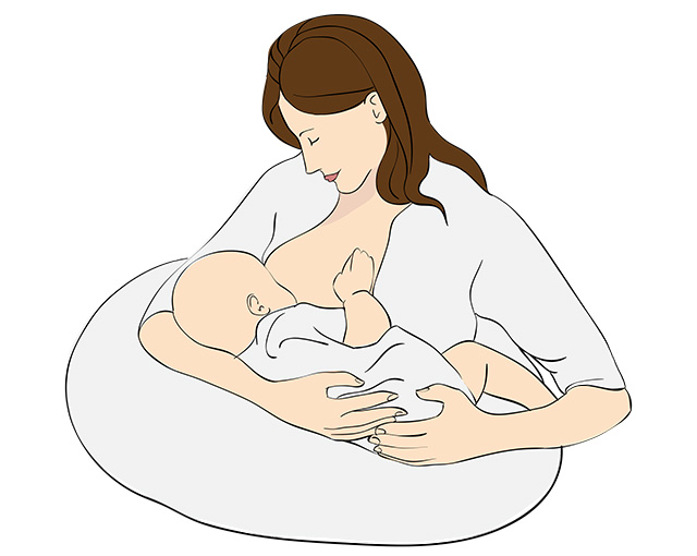 breast feeding mother
