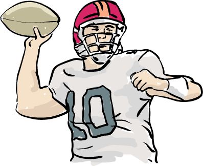quarterback throw gridiron