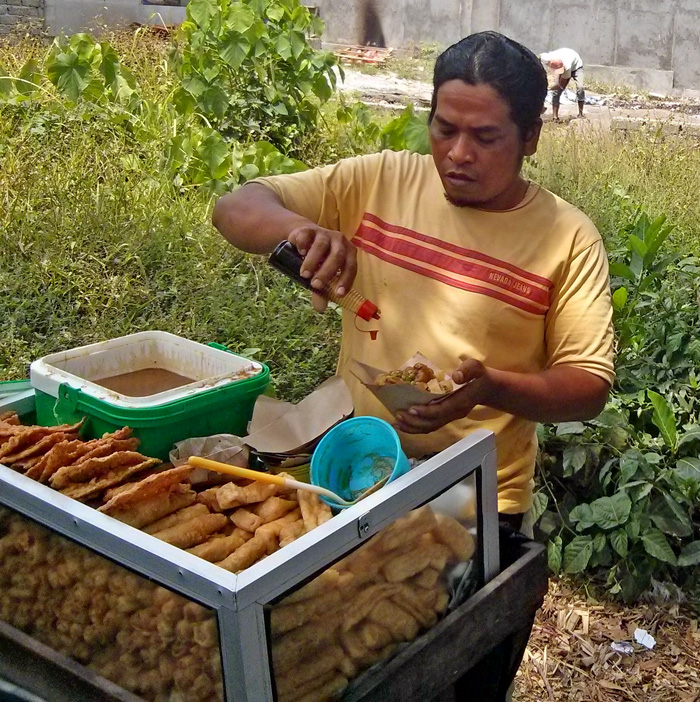 Indonesian street food