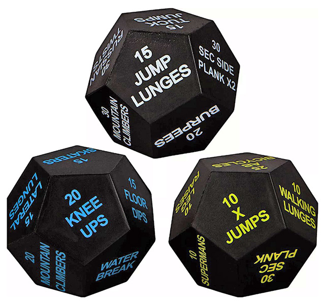 Fitness Workout Dice