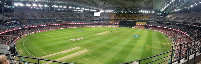 big bash cricket at Edihad Stadium, 2017