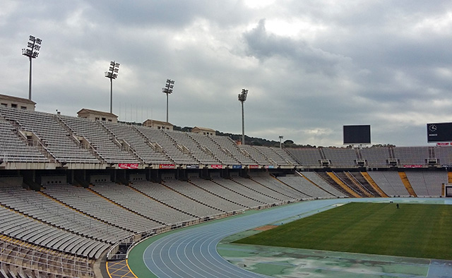 Olympic Stadium in Barcelona