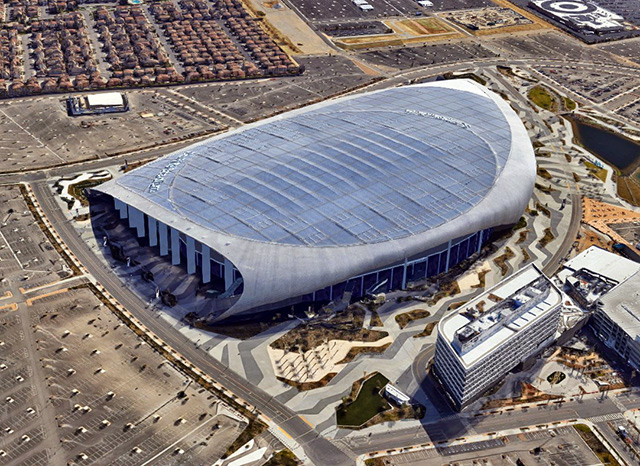 SoFi Stadium, Los Angeles, California (image source: Google Maps, 2022)