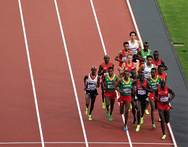 distance race at the London Olympics 