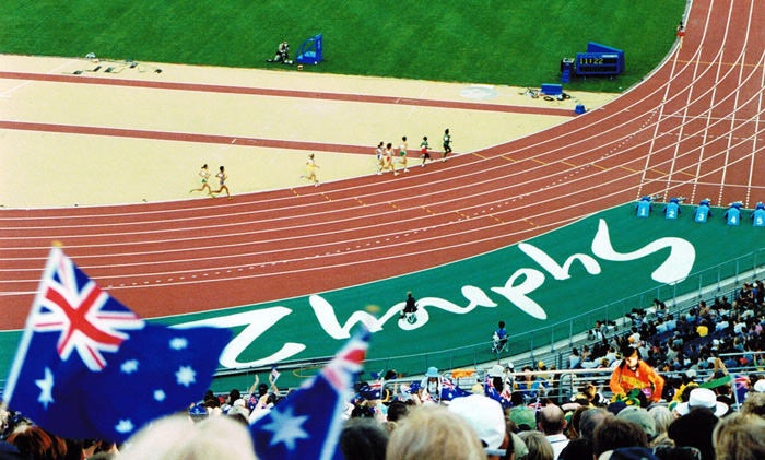 Track race at the Sydney 2000 Olympic Games