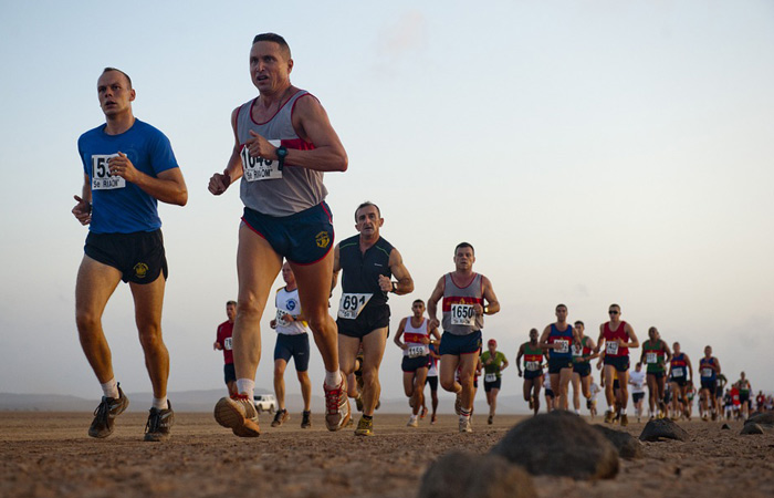 long-distance running race