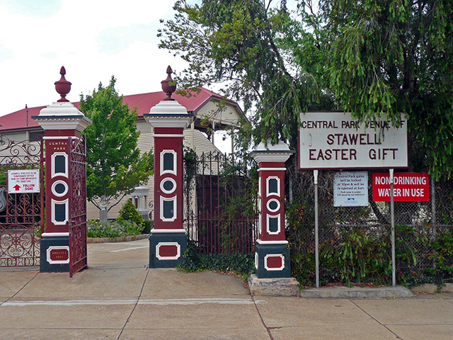 venue of the annual Stawell Easter Gift