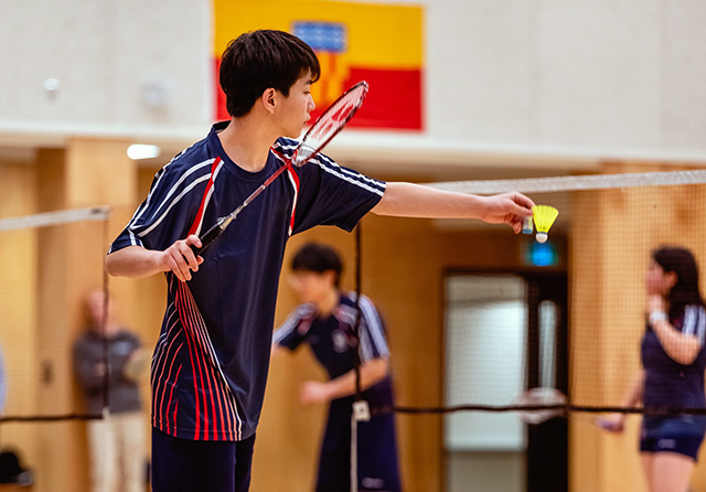 badminton game