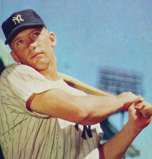 Mickey Mantle in 1953 